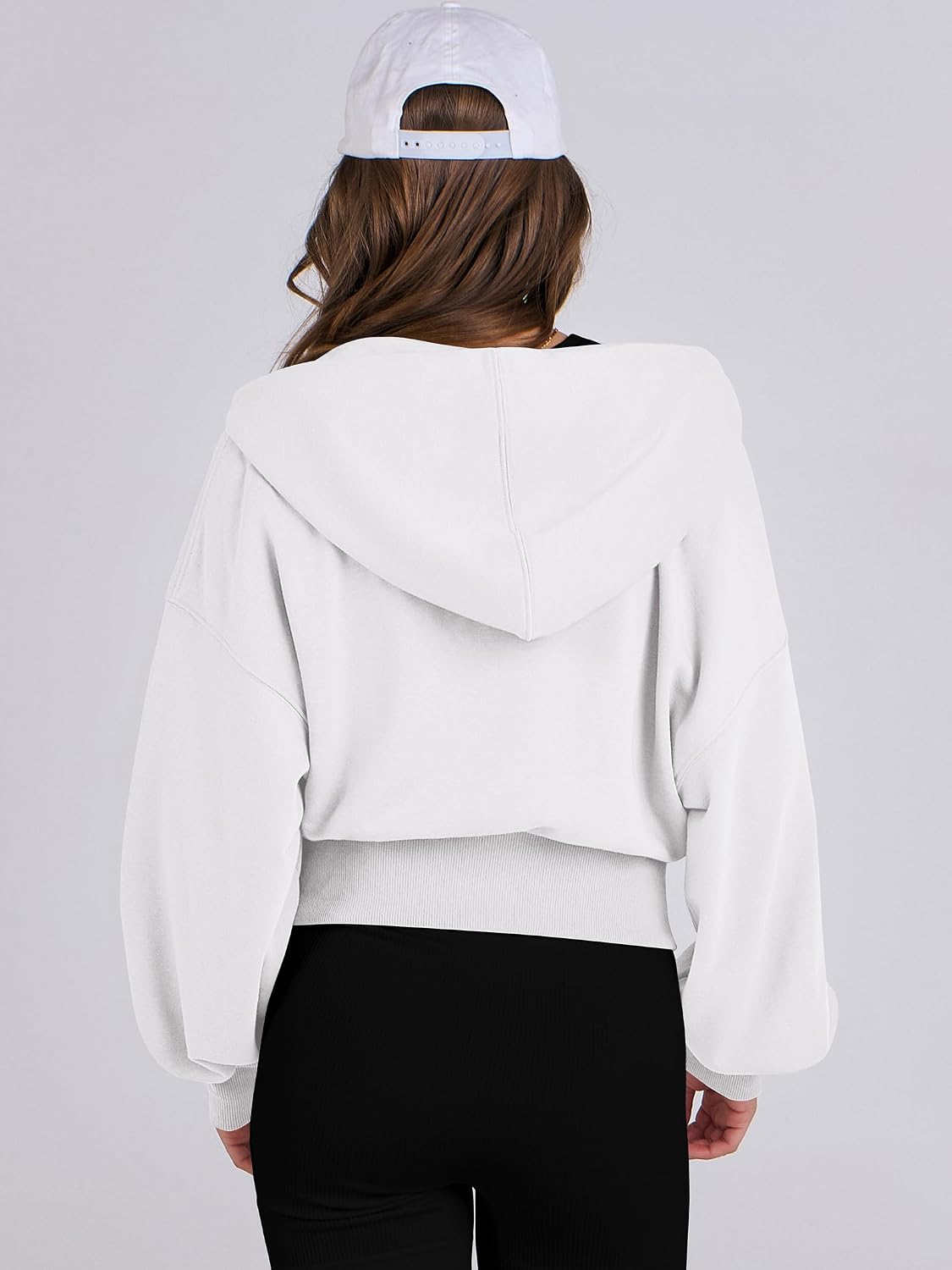 Thumbnail 4 de ANRABESS Cropped Hoodie 2026