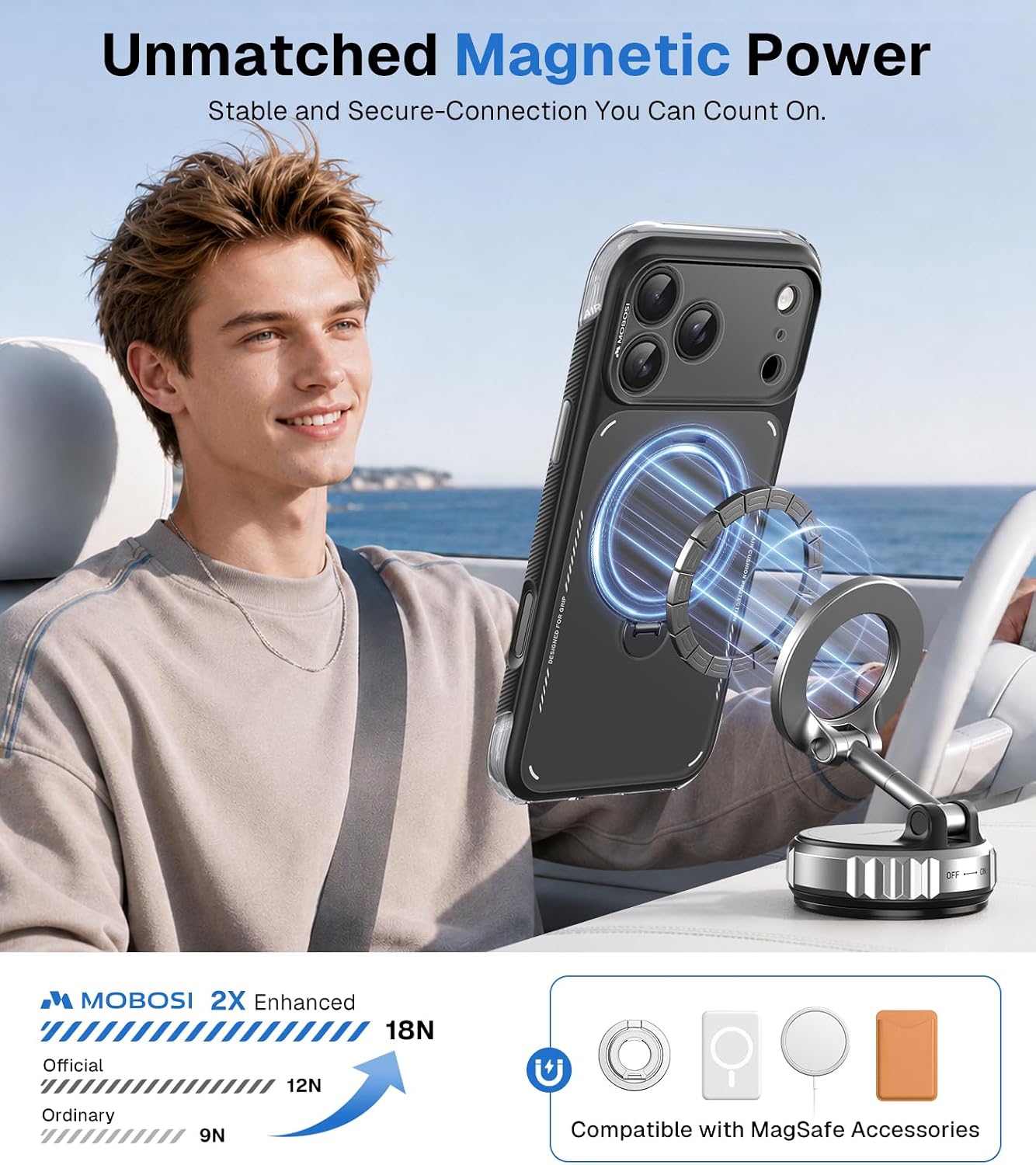 Detalle de AirCradle iPhone Case for iPhone 17 Pro Max