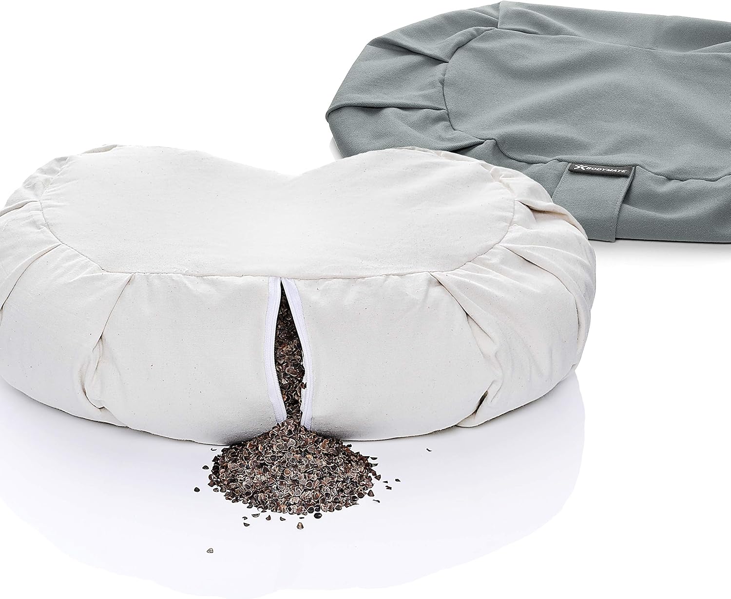 Detalle 2 de BODYMATE cuscino mezzaluna yoga 42x30x15