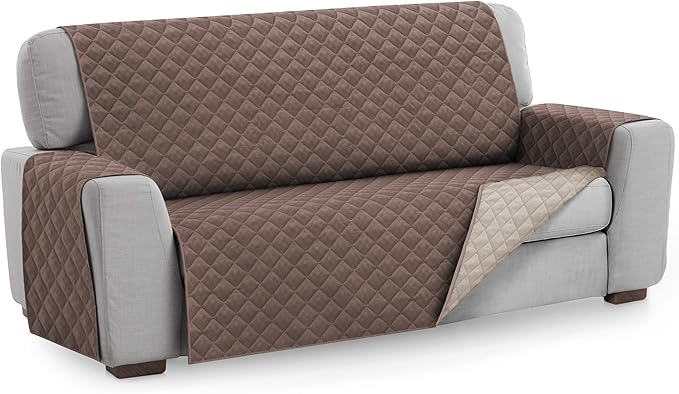 Textilhome – Funda Malu para Sofá 4 Plazas 🛋️ Resistente y Reversible