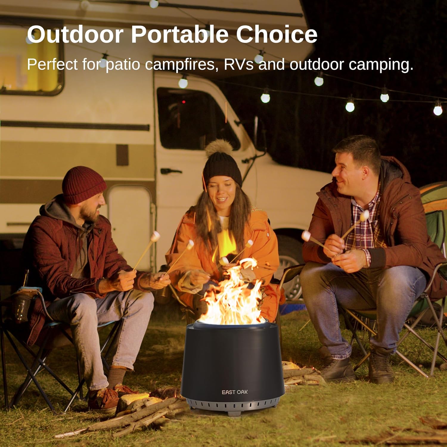 Thumbnail 3 de East Oak Camber Smokeless Fire Pit
