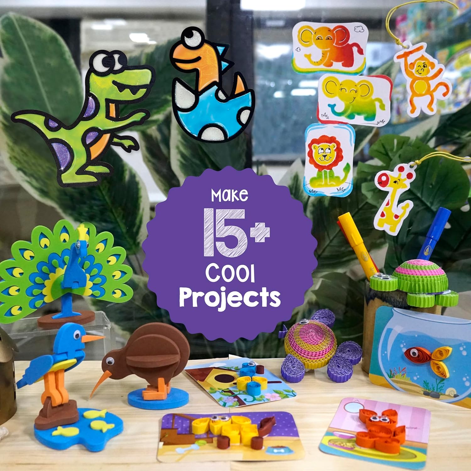 Detalle de Imagimake Kids Craft Kit, 5-in-1