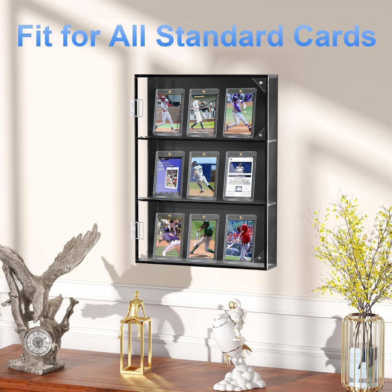 Detalle de 30ct Magnetic Card Holder, 35pt One Touch Card Protector with UV Shield