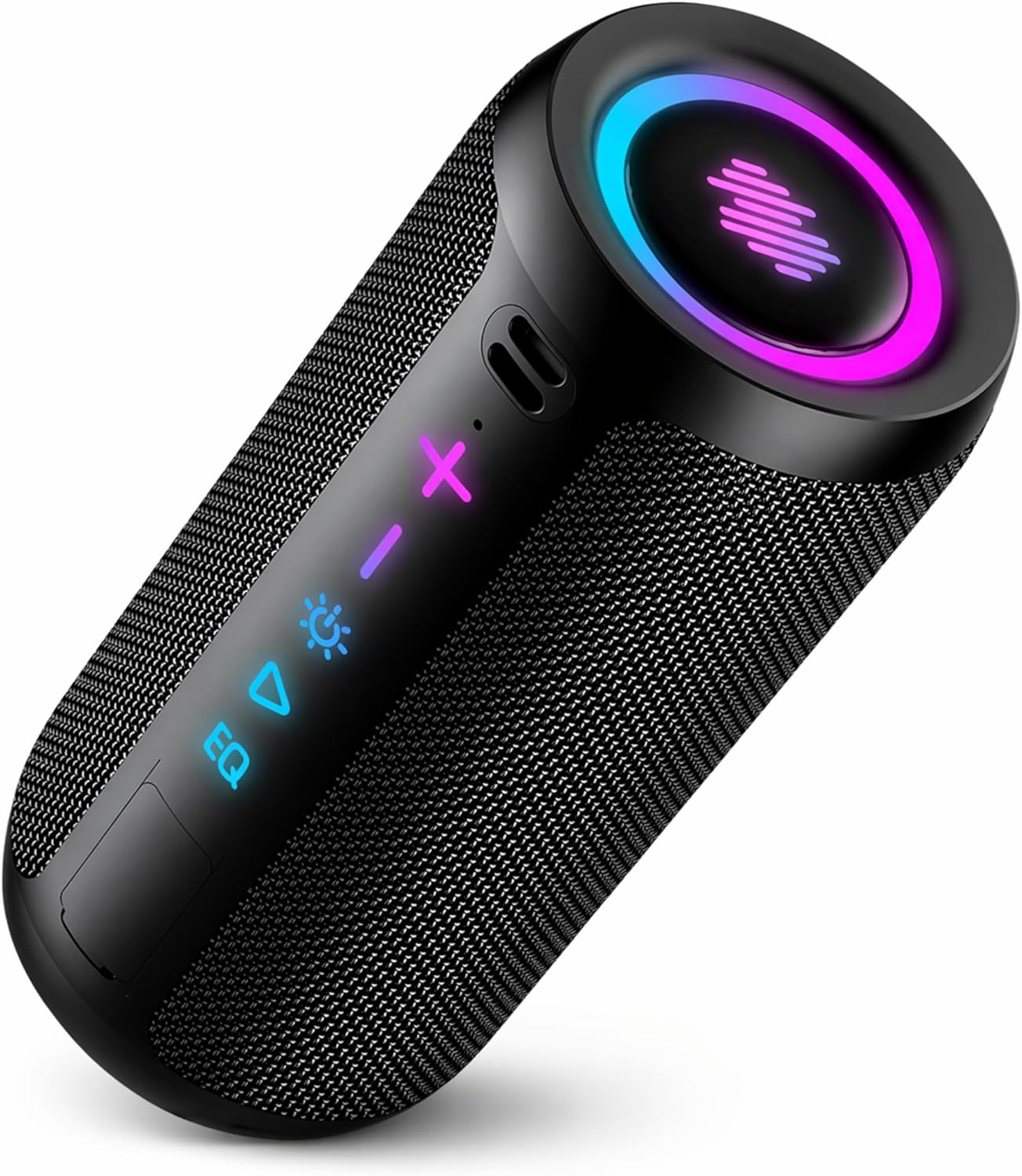 Detalle de Enceinte Bluetooth Puissante 5.4 sans Fil 30W with Bass Proéminent et Son Surround 360° – IPX7