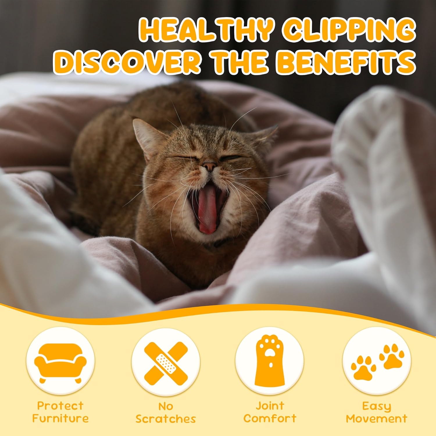 Thumbnail 1 de Cat Nail Clippers: Stainless Steel Claw Clippers for Cats, Kitten, and Small Pets