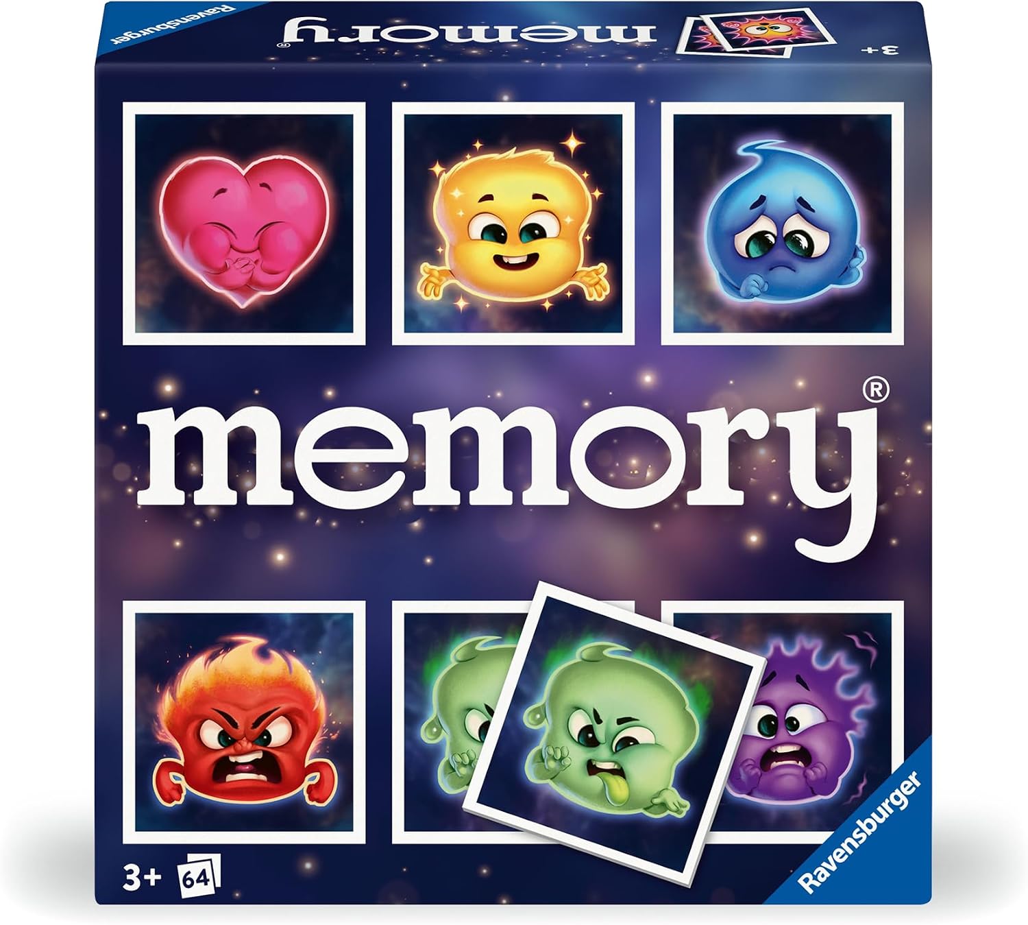 Detalle de Ravensburger Memory Emociones 64 cartas