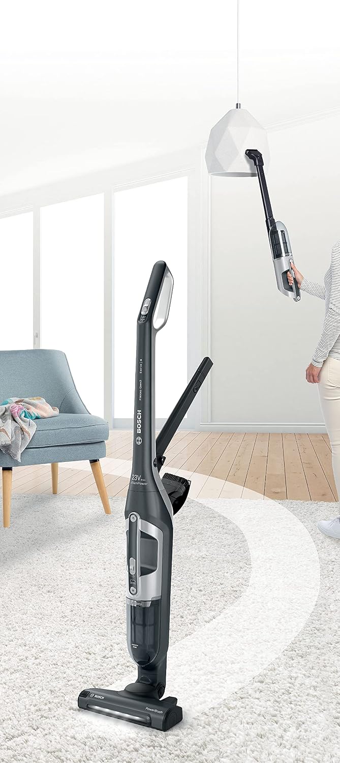 Detalle de Bosch BBH3230GB Series 4 Flexxo Cordless 2-in-1 Vacuum Review