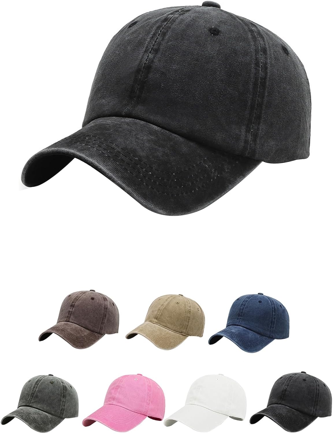 Detalle de Aomig Cappelli con Parasole: Berretto da Tennis e Golf con Visiera - Comfort e Protezione per Donna e Uomo