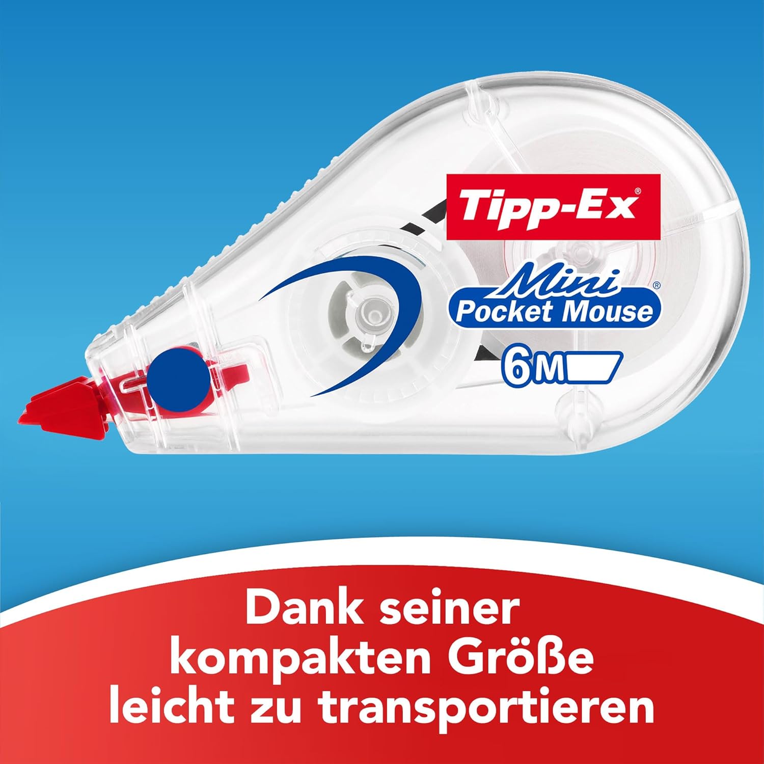 Detalle 2 de Tipp-Ex Korrekturroller Mini Pocket Mouse