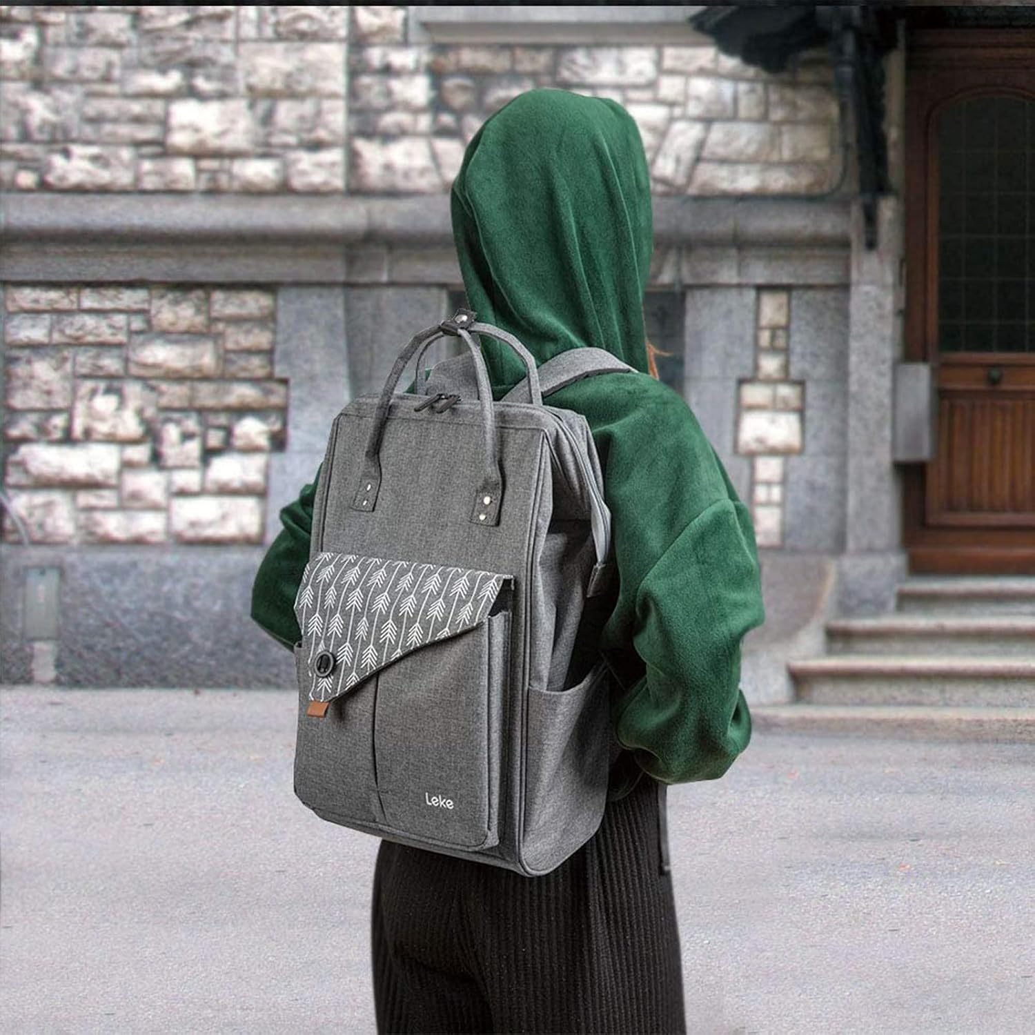 Thumbnail 6 de Lekesky Laptop Rucksack Bag 15.6-inch laptop backpack