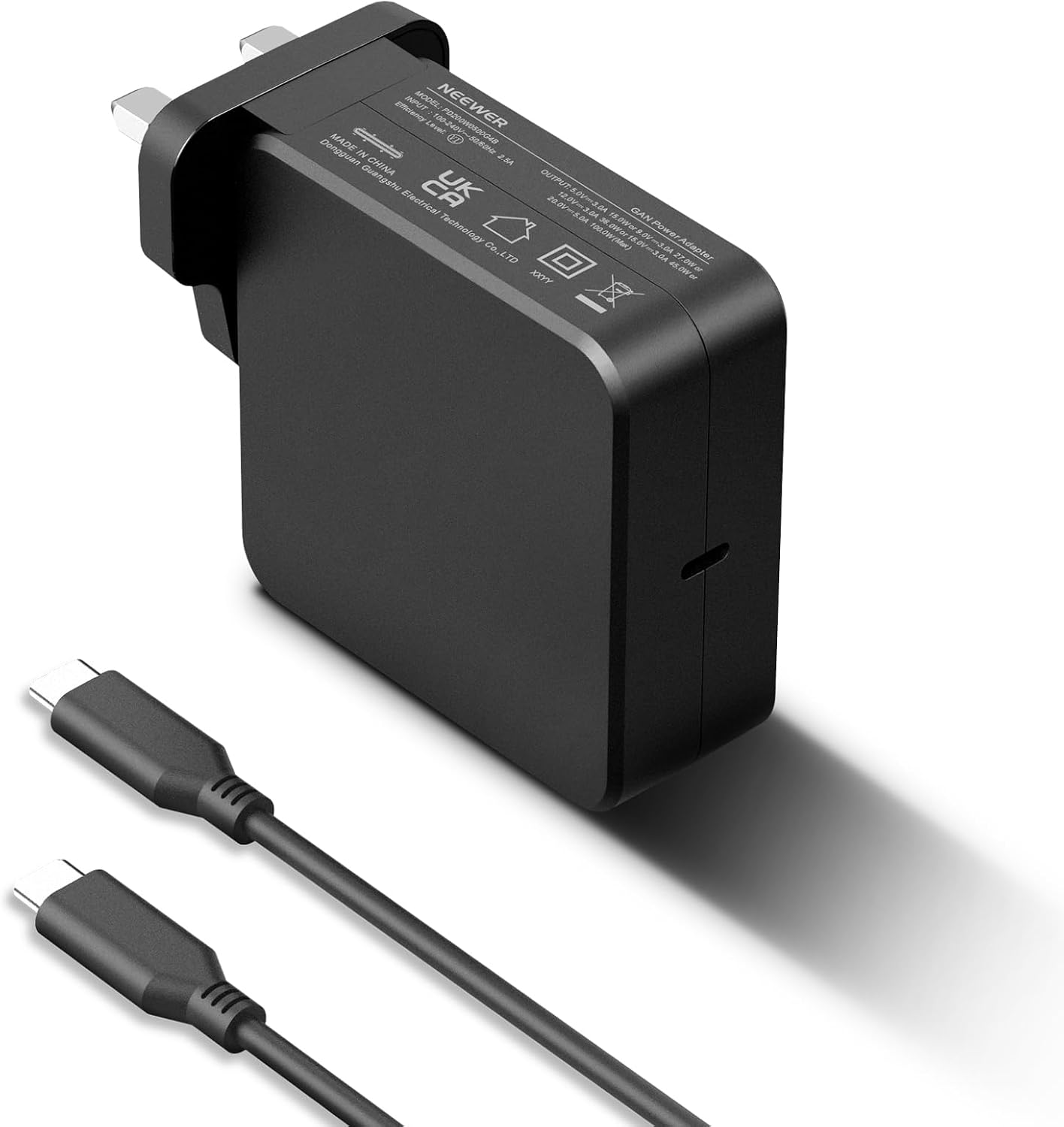 Detalle de NEEWER PD 100W USB C Charger 100W