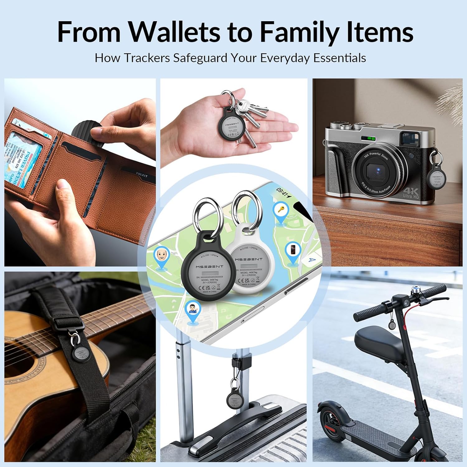 Thumbnail 3 de Tracker Tag 4-Pack Apple MFi IP67