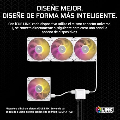 Thumbnail 4 de CORSAIR iCUE Link RX120 MAX RGB ventilador 120 mm