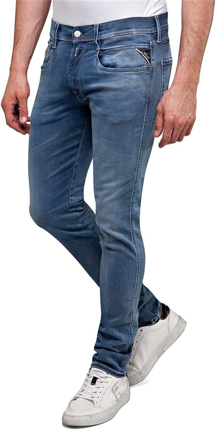 Thumbnail 2 de Replay Herren Jeans Anbass Slim-Fit mit Power Stretch – nachhaltig, komfortabel und zeitlos