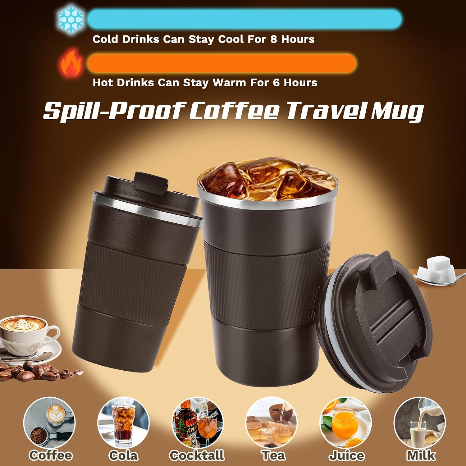 Detalle 2 de 304 Stainless Steel Travel Mug
