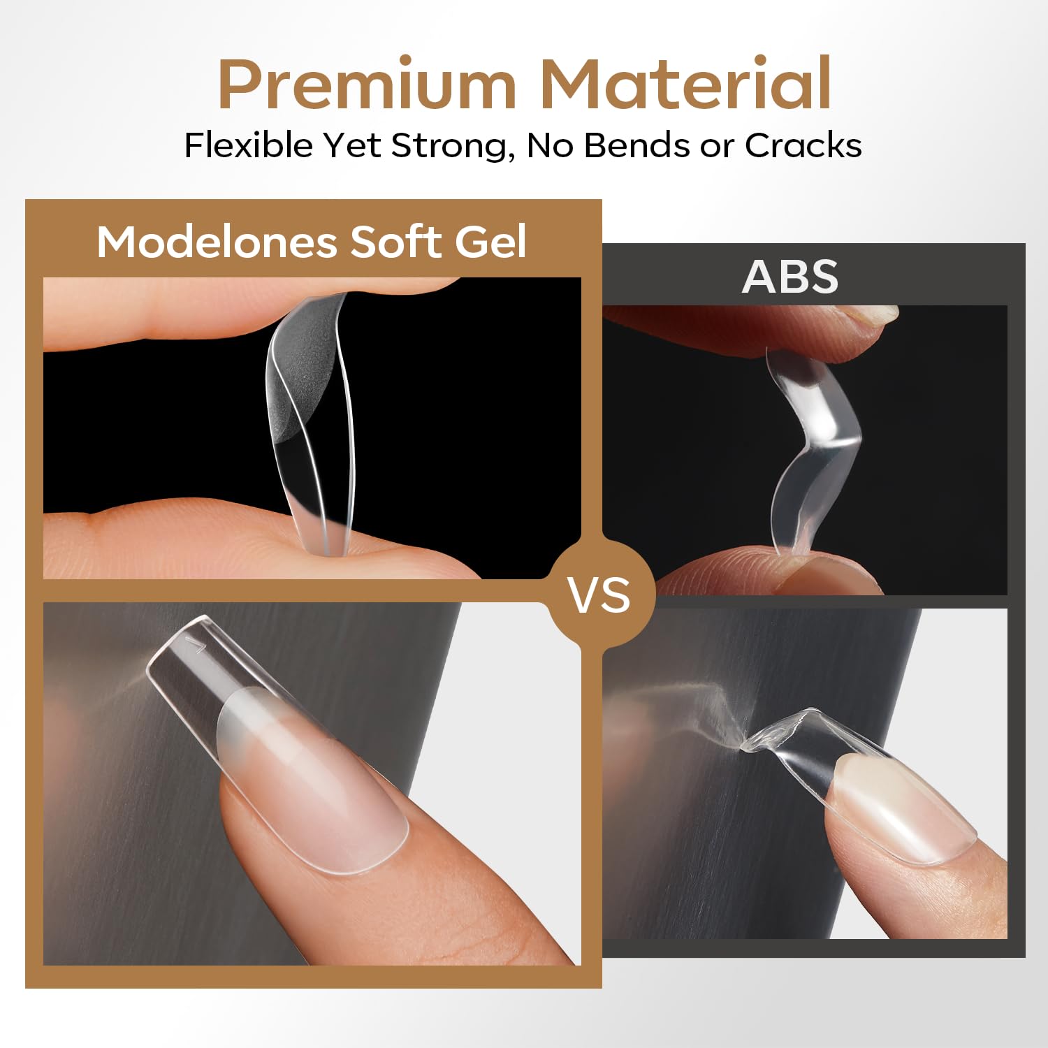 Thumbnail 5 de Modelones Nail Tips 360 Stück Full Cover
