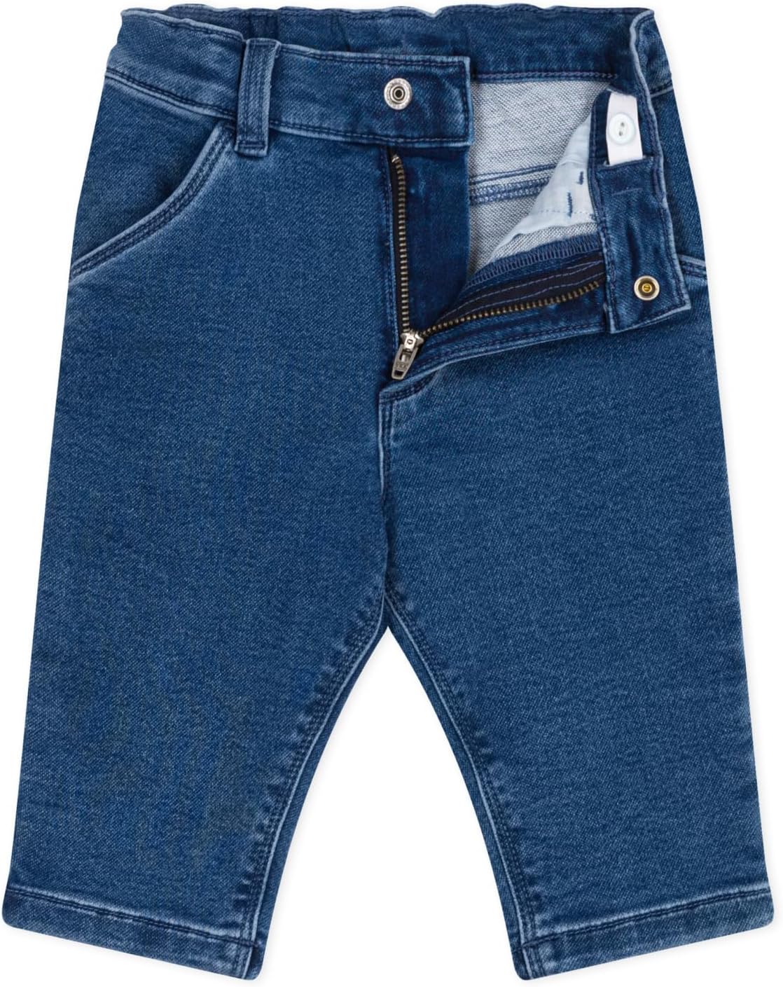 Thumbnail 2 de Petit Bateau pantalon classique en jean à l’élasthanne pour bébé garçon