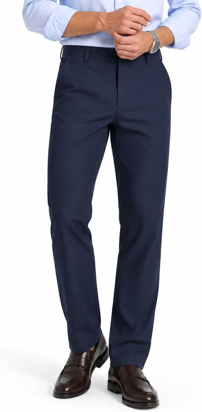 Detalle de SNOWTEN Men's Classic Fit Golf Pants, Stretch Lightweight Quick-Dry, 30″/32″/34″