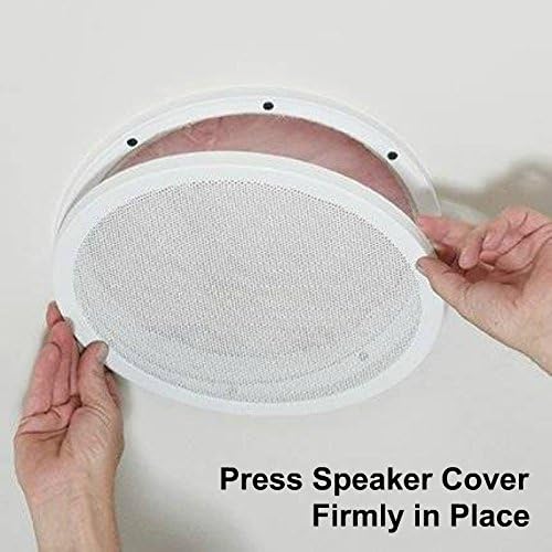 Detalle 2 de Reliable Hardware Company RH-4002-8-2-A 8-3/8" speaker covers pair