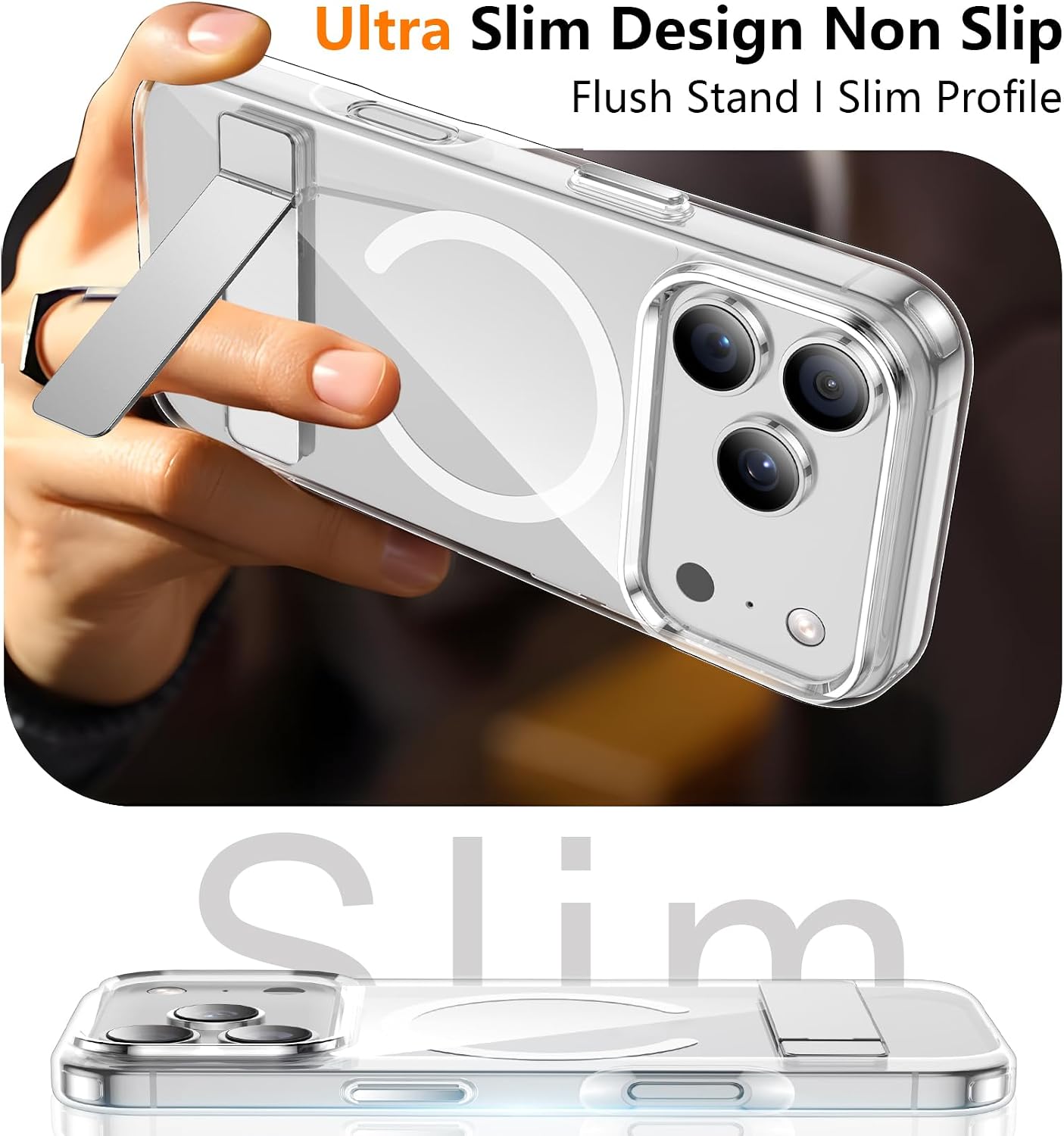 Thumbnail 6 de SPIDERCASE iPhone 17 Pro Max magnetic clear case 6.9"