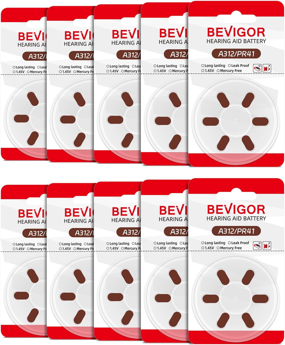 Thumbnail 6 de BEVIGOR 60 13 Hearing Aid Batteries 60 Pack