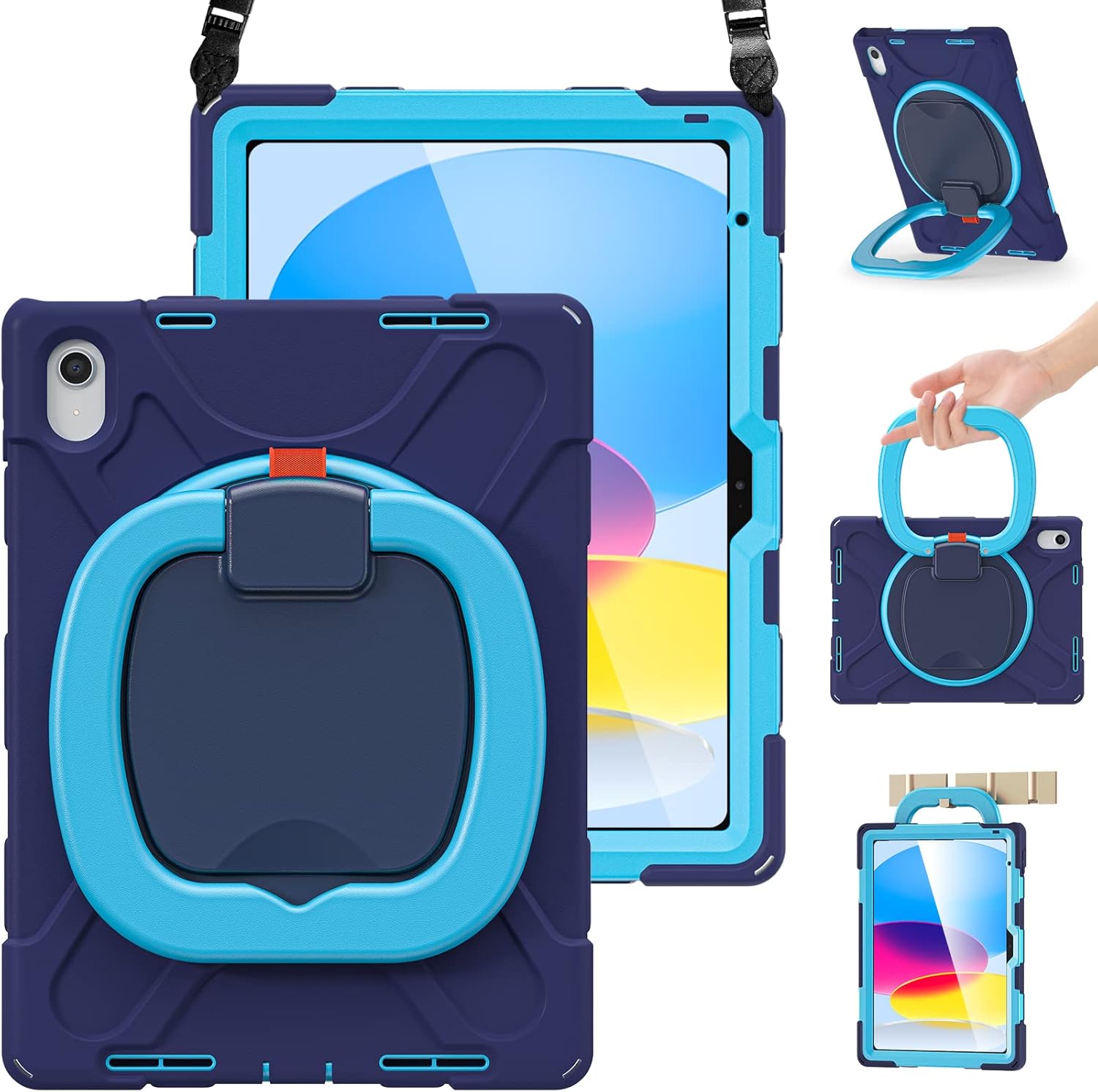 Detalle de BRAECN Case for iPad A16 11" Heavy Duty with Strap