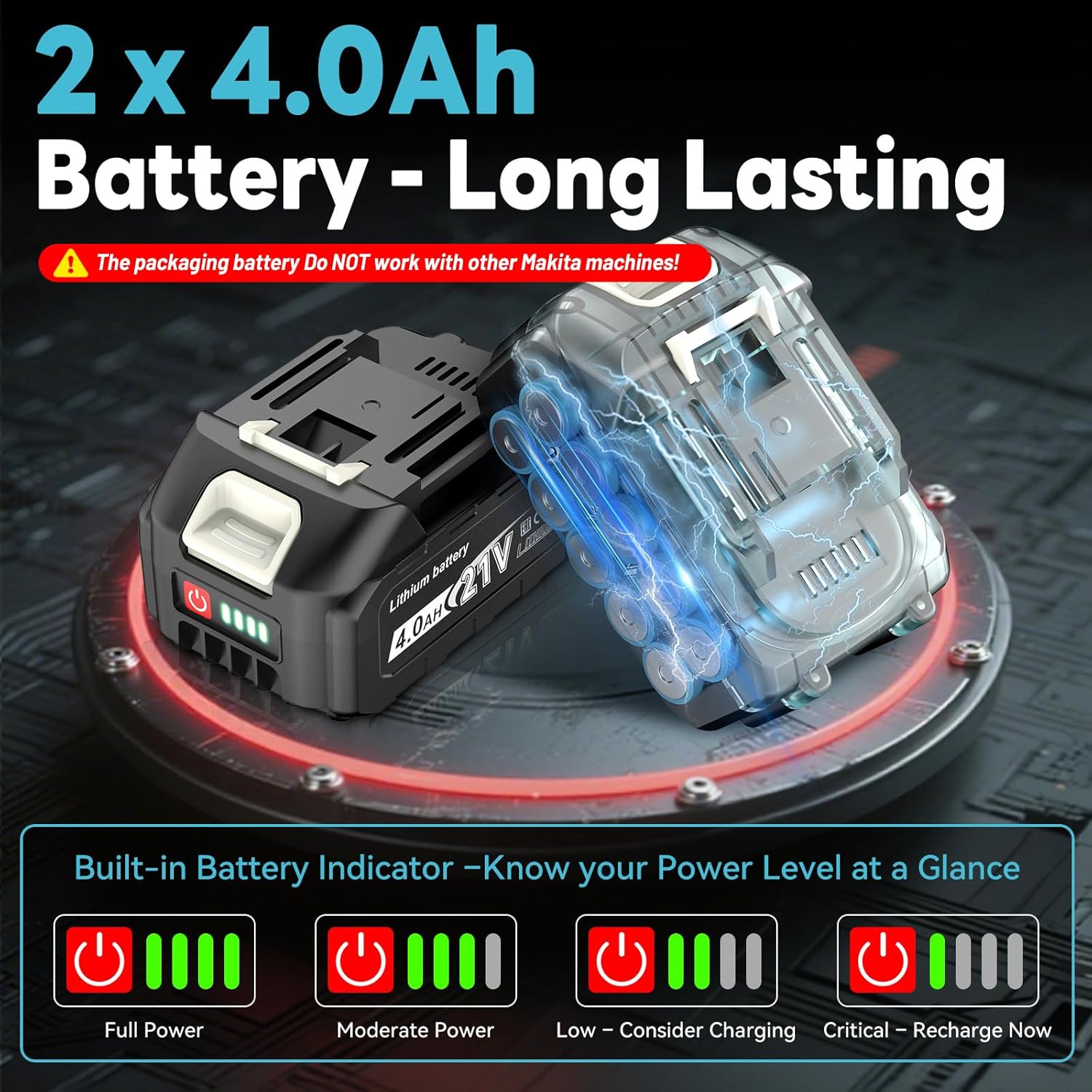 Thumbnail 1 de Yofuly Mini Meuleuse 18V 76mm