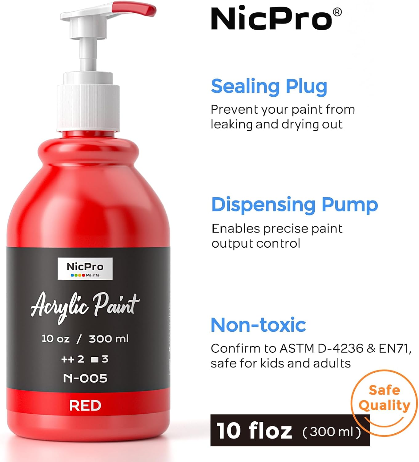 Thumbnail 5 de Nicpro Acrylic Paint Set, 14 Colors