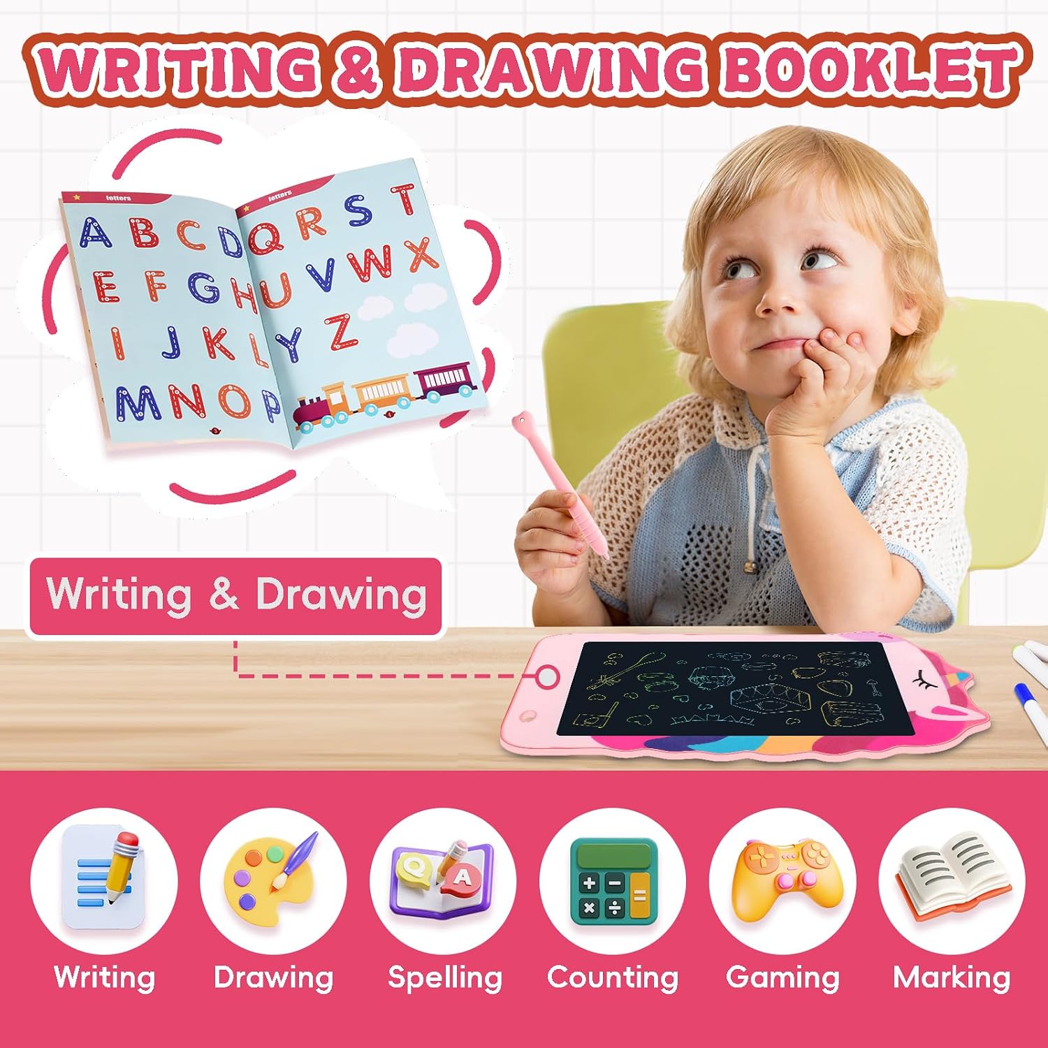 Thumbnail 2 de Unicorn Toys LCD Writing Tablet 8.5 inch