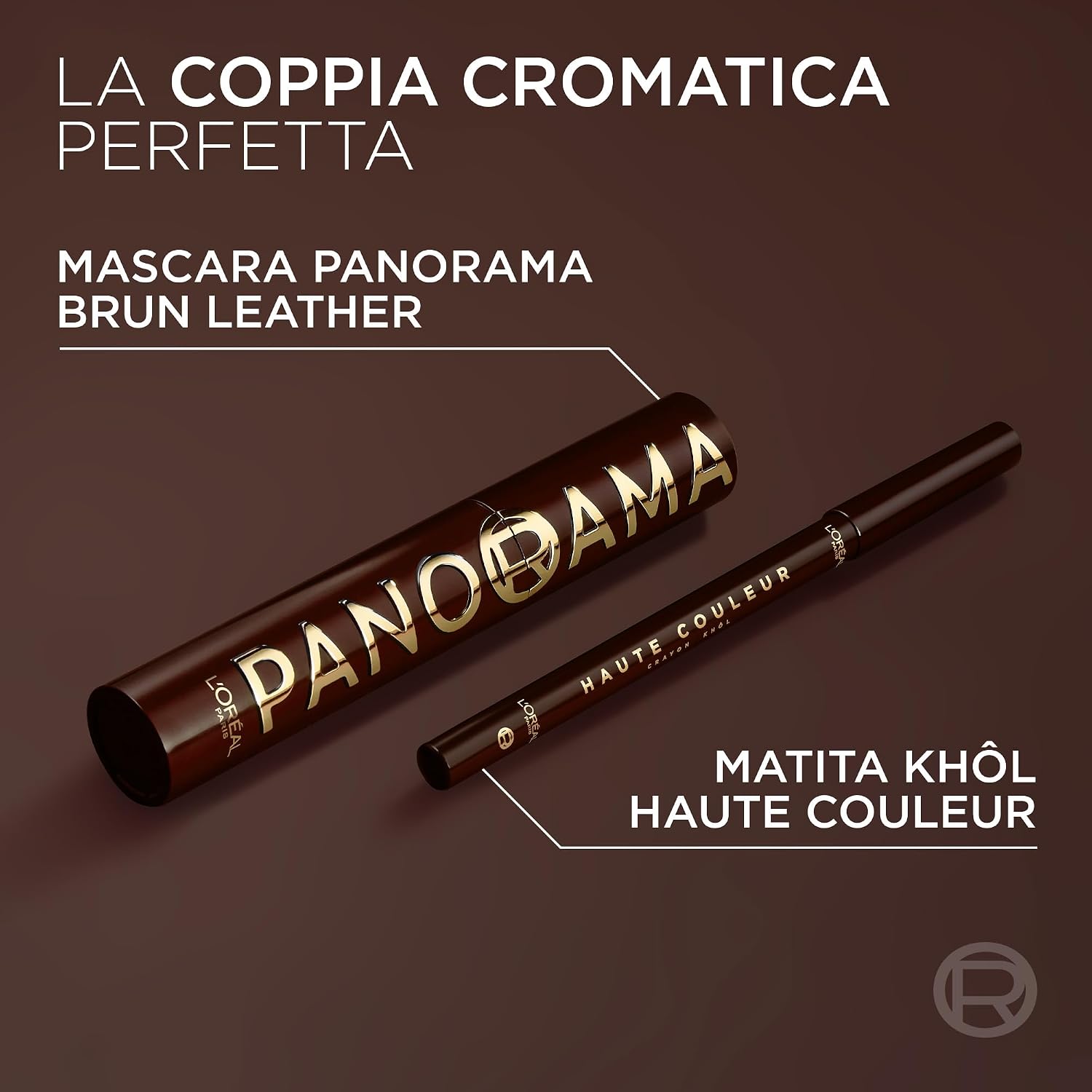 Thumbnail 6 de L'Oréal Paris Panorama Chromatic Brun Leather – Mascara Volume Million con effetto panoramico fino a 24h