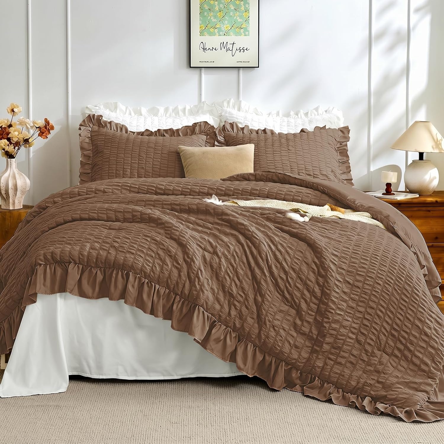 Detalle de JOLLYVOGUE Comforter Set, Twin/Twin XL