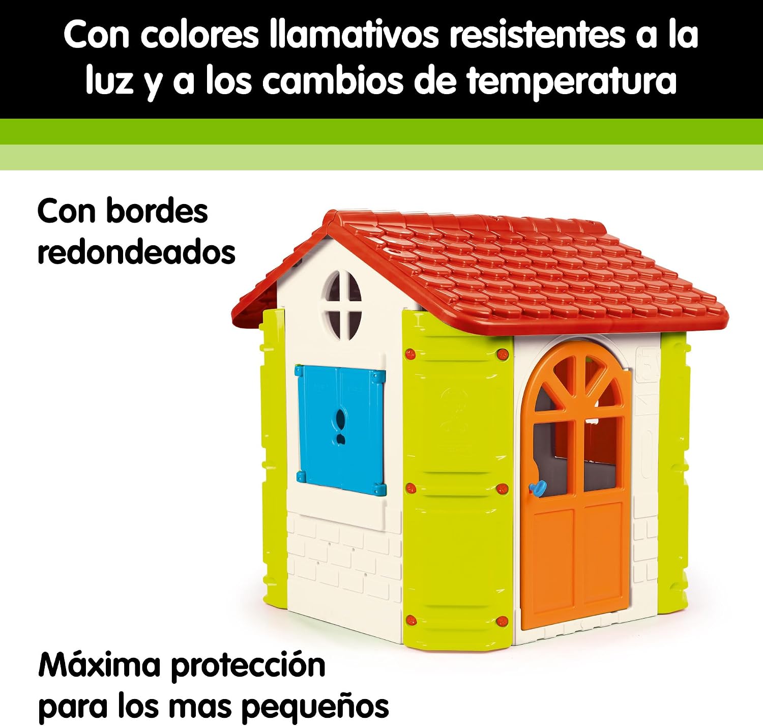 Thumbnail 3 de Feber-House Casa Infantil de Jardín Exterior para Niños 🏡