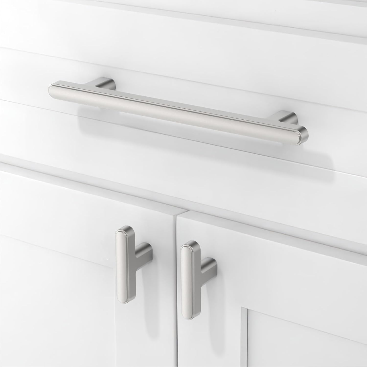 Thumbnail 2 de Asimerdeco cabinet knobs, brushed satin nickel