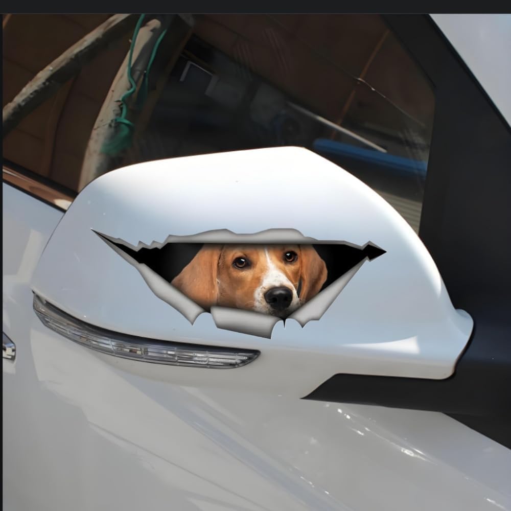 Thumbnail 4 de TIZIKJ Beagle Hund Aufkleber 15 cm