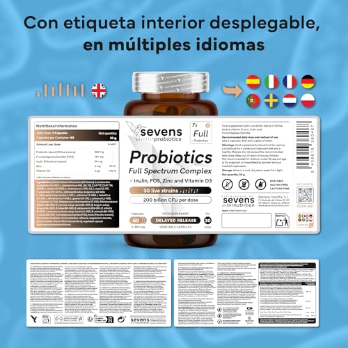 Thumbnail 6 de Probióticos y Prebióticos Premium 🌿 30 Cepas, 200 Mil M.