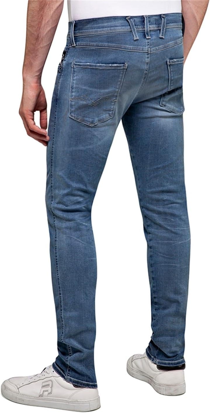 Thumbnail 1 de Replay Herren Jeans Anbass Slim-Fit mit Power Stretch – nachhaltig, komfortabel und zeitlos