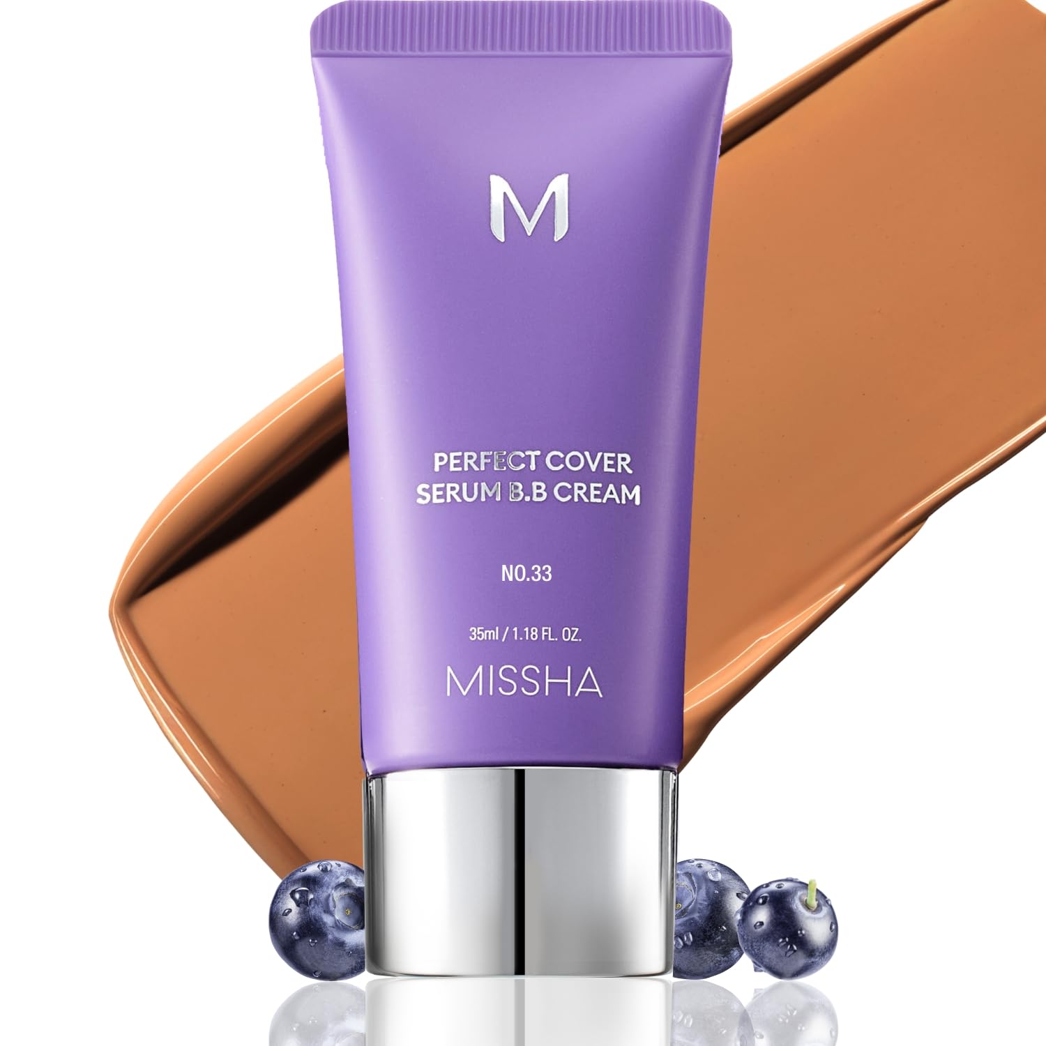 Detalle de MISSHA M Perfect Cover Serum BB No.33 Tan