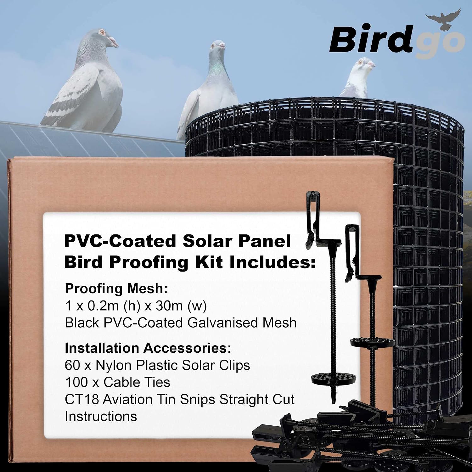 Detalle 2 de Birdgo Bird Proofing Mesh 30m