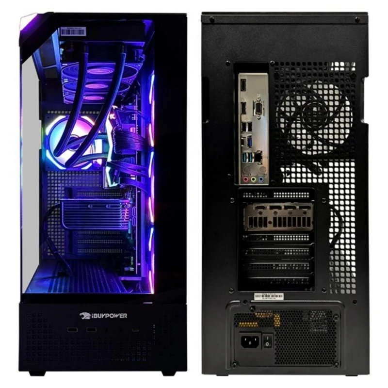 Detalle de IBUYPOWER Legend Olympus Max con Ryzen 9 9900X, 64GB RAM, SSD 2TB y RTX 5070 Ti (Windows 11 Pro)