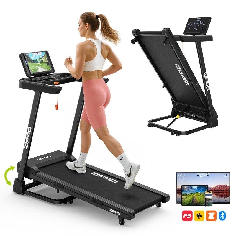 Cinta de correr Zipro Luma 900 W: plegable, 12 inclinaciones y conectividad