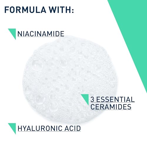 Detalle de CeraVe Foaming Cleanser with Niacinamide for Normal to Oily Skin – 236ml