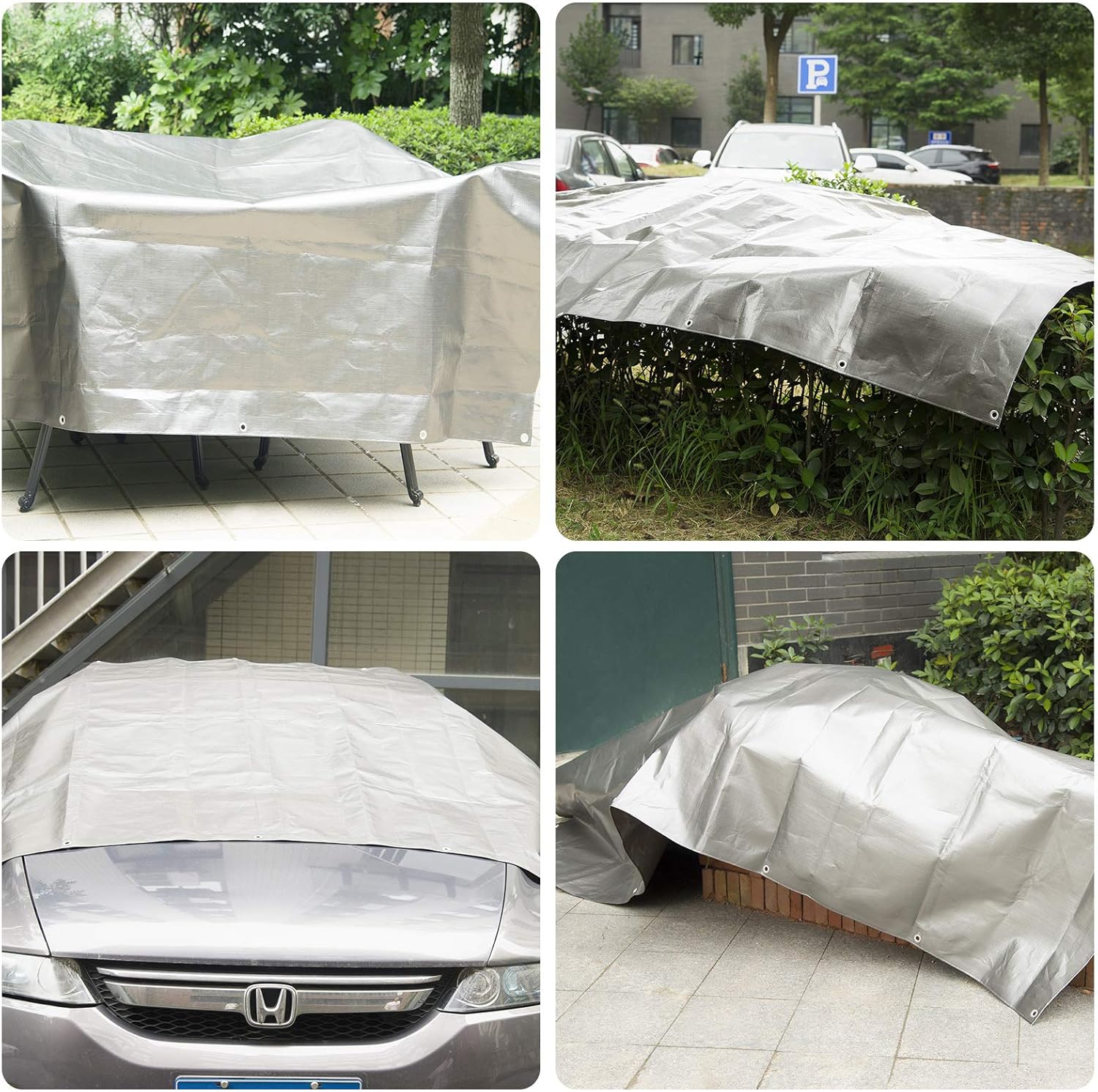 Thumbnail 4 de WOLTU Lona Impermeable 3x6m 🌧️, Protección Durable para Exterior