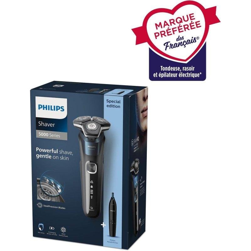Detalle 2 de Philips Shaver Series 5000 S5889/11: afeitado apurado y cómodo, sin irritación