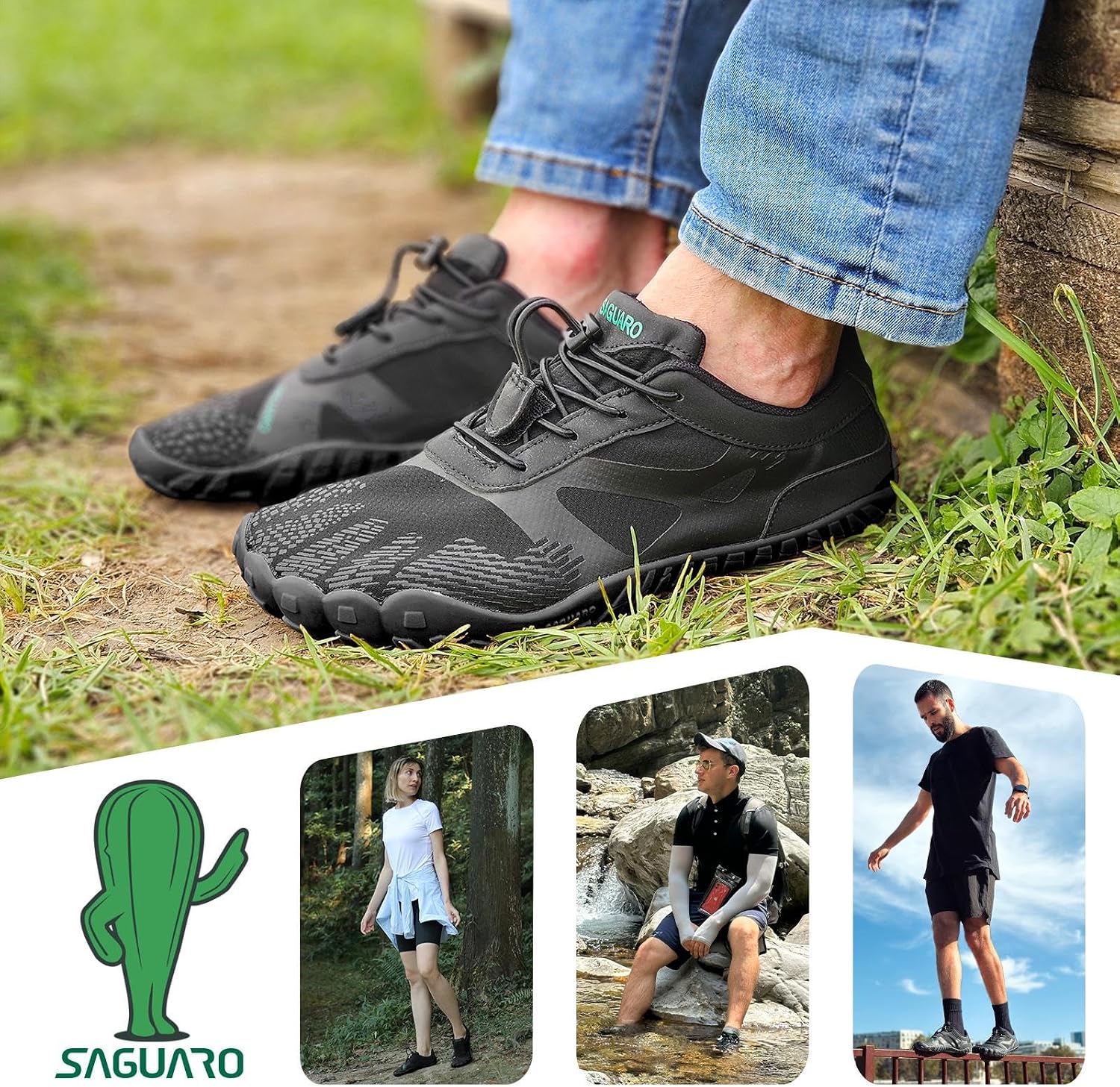Detalle 2 de SAGUARO Scarpe Barefoot Minimaliste