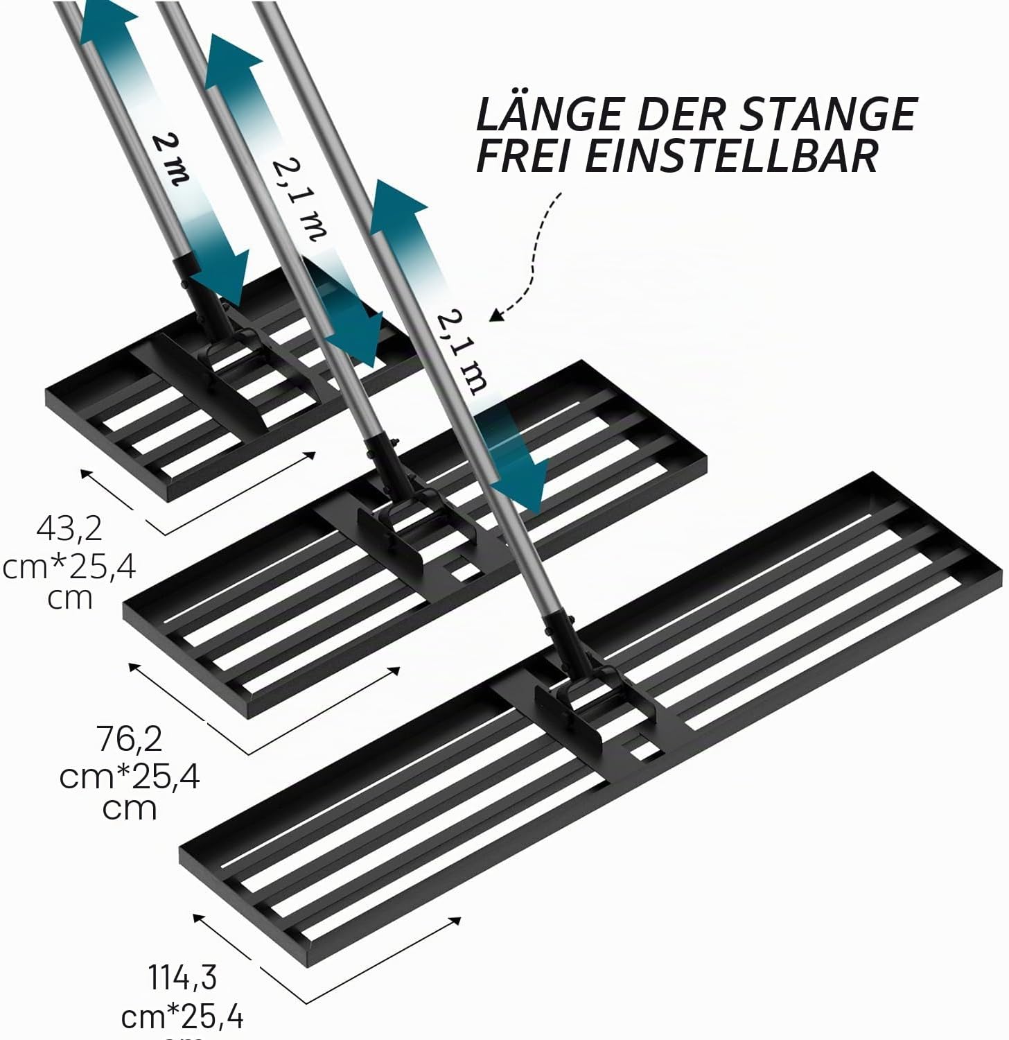 Detalle 2 de Walensee Rasen-Nivelliergerät 213 cm