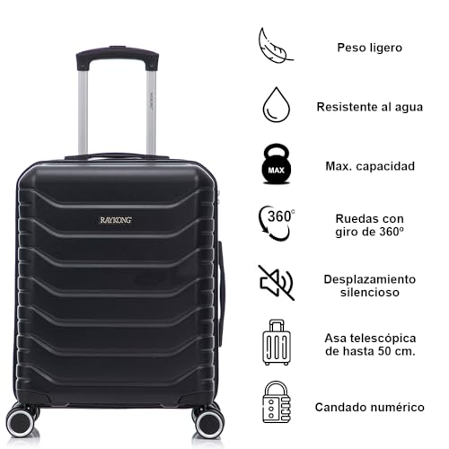 Detalle 2 de RAYKONG Maleta cabina 40L 4 ruedas