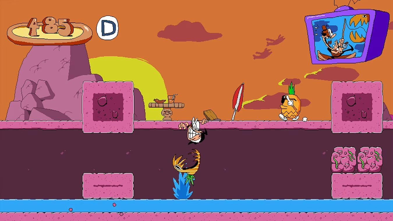 Detalle 2 de Pizza Tower per Nintendo Switch (Edizione Fisica) - una corsa frenetica tra stile e divertimento