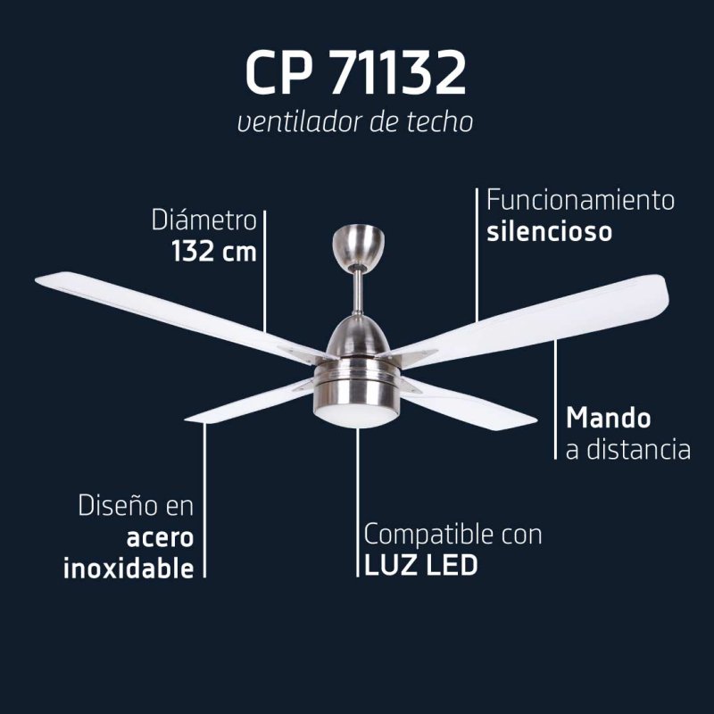 Thumbnail 1 de Orbegozo CP 71132 ventilador de techo 90 W