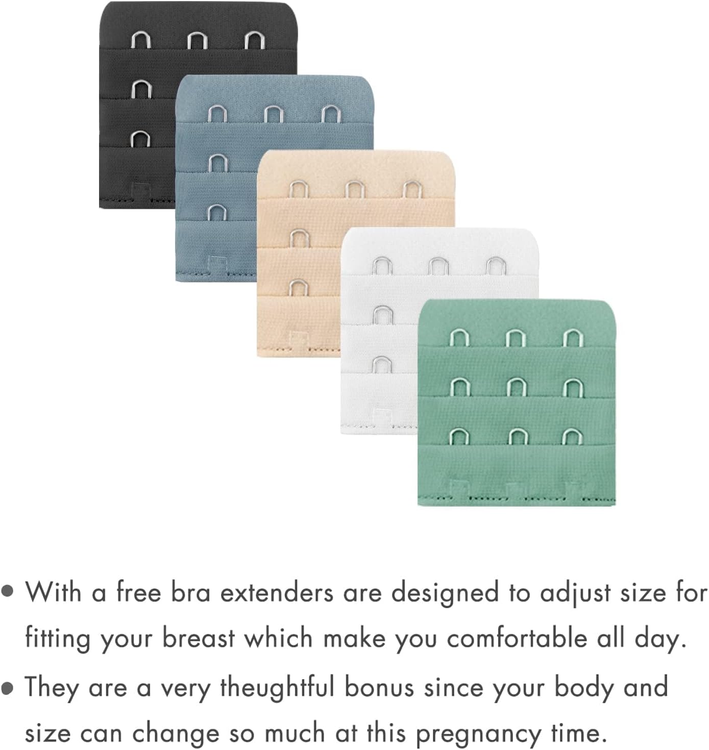 Thumbnail 6 de HBselect Sujetador lactancia sin costuras 5 unidades