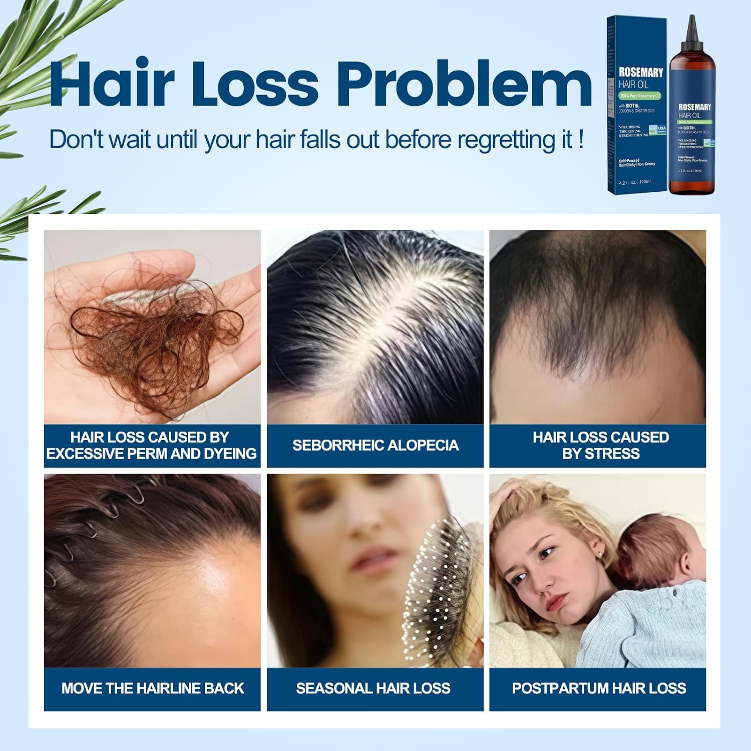 Thumbnail 6 de Aceite de Romero 120ml para cabello